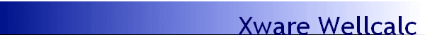 Xware Wellcalc